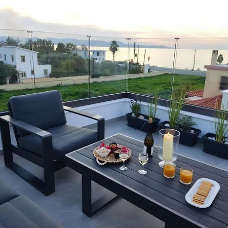 New Villa-roof Garden Sunrise And Ocean Sunset * Argaka