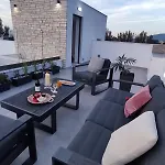 Villa New Villa-roof Garden Sunrise And Ocean Sunset Argaka