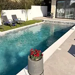 Villa New Villa-roof Garden Sunrise And Ocean Sunset Argaka