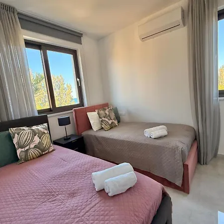 New Villa-roof Garden Sunrise And Ocean Sunset Villa Argaka