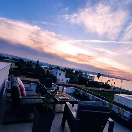 New Villa-roof Garden Sunrise And Ocean Sunset Villa Argaka