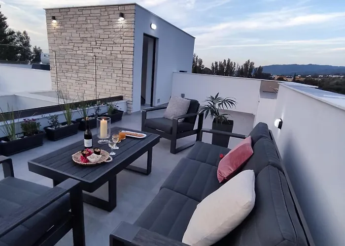 New Villa-roof Garden Sunrise And Ocean Sunset Vila Argaka