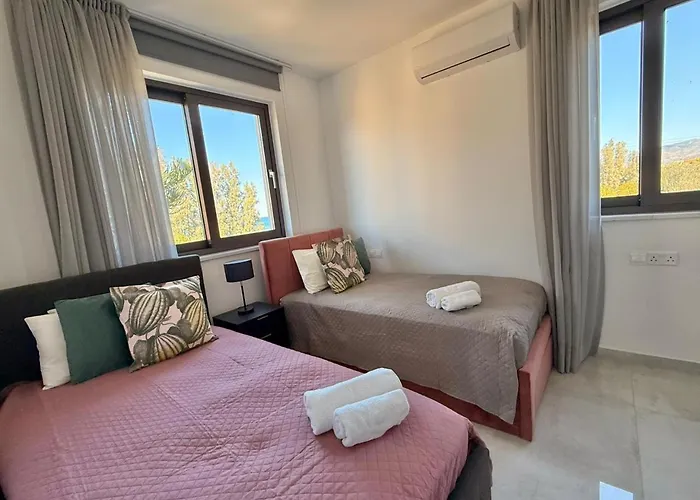 New Villa-roof Garden Sunrise And Ocean Sunset Vila Argaka