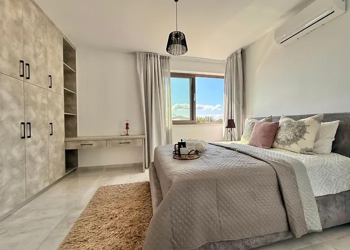 Vila New Villa-roof Garden Sunrise And Ocean Sunset Argaka