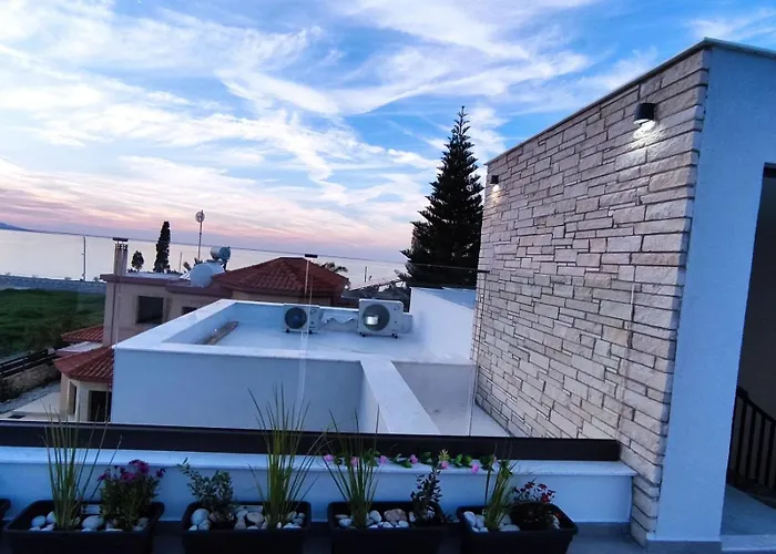 New Villa-roof Garden Sunrise And Ocean Sunset Vila Argaka