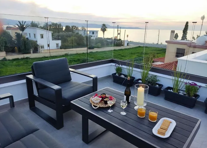New Villa-roof Garden Sunrise And Ocean Sunset * Argaka